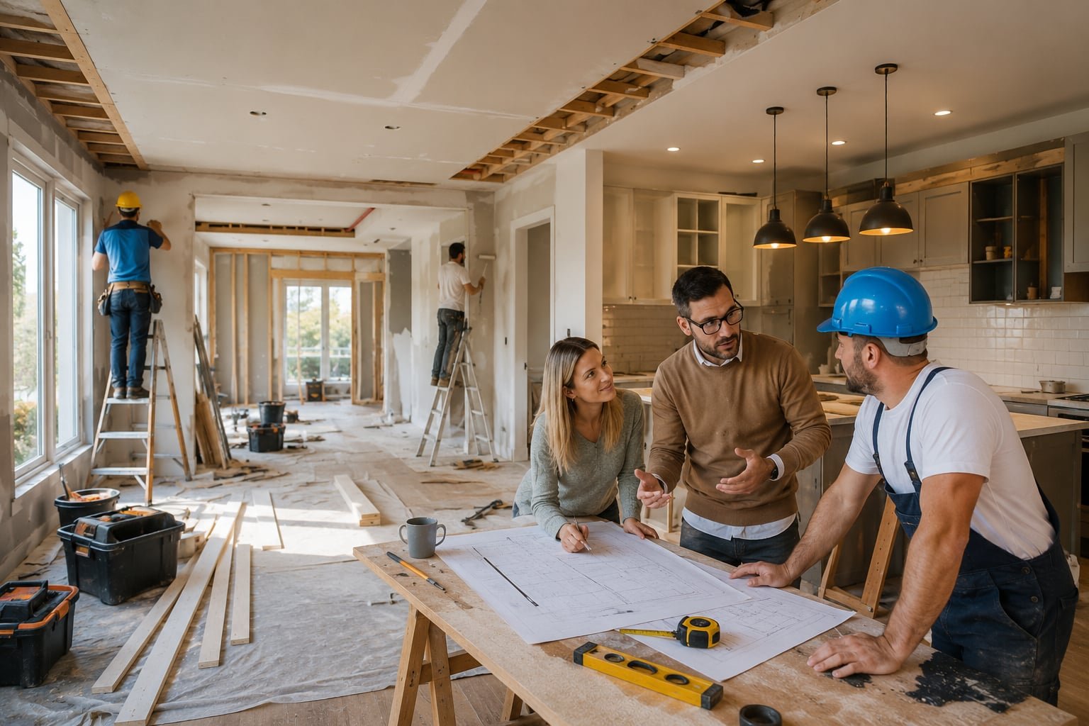 RÉNOVATION Cuisine, peinture, aménagement
